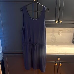 Lou and Grey super soft Navy Blue Sleeveless Dress